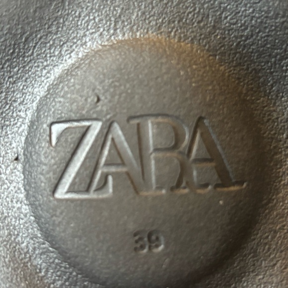 Zara Chunky Oversized Platform‎ Slides Y2K Size 39 or 8.5 - Picture 5 of 5